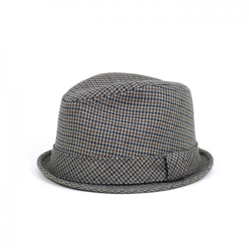 NEW YORK HAT CO.뉴욕햇_5500 HOUNDSTOOTH SHORTY (GREY)