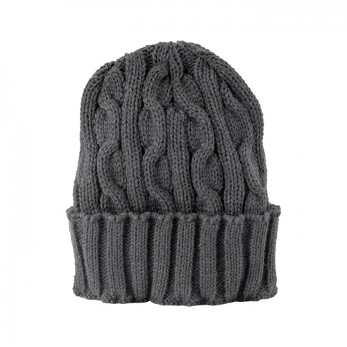 NEW YORK HAT CO.뉴욕햇_4699 CABLE CUFF (CHARCOAL)