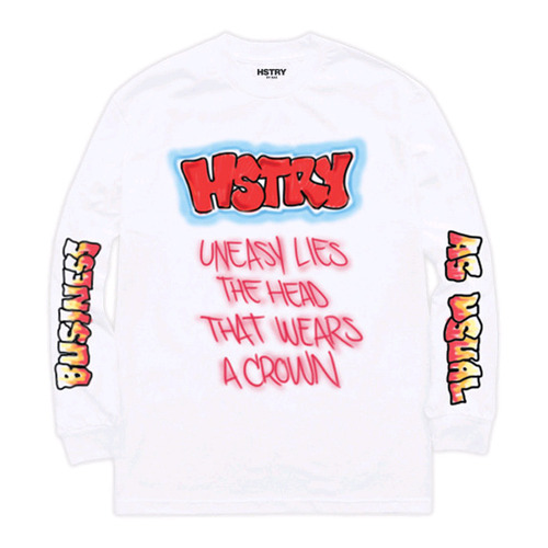 HSTRYUneasy HSTRY Tee (WHITE)