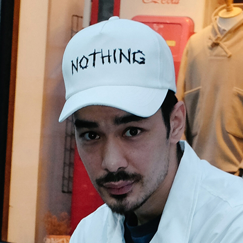 THE ZEEM더짐_NOTHING - BALL CAP(WHITE)