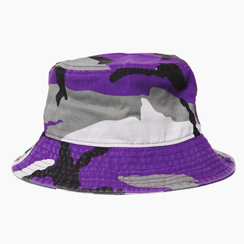 NEWHATTAN뉴해탄_Bucket Purple Camo