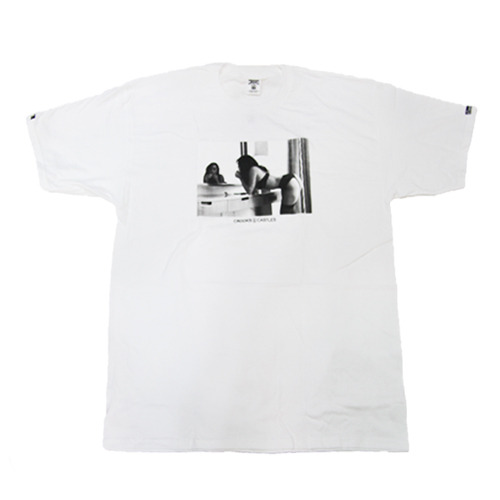 CROOKS &amp; CASTLES Men&#039;s Knit Crew T-Shirt - Come Get It white