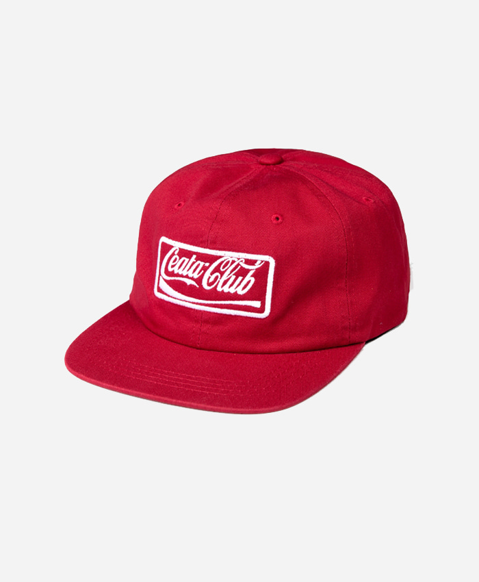 LEATA리타_Coca-cola logo parody trucker cap(RED)