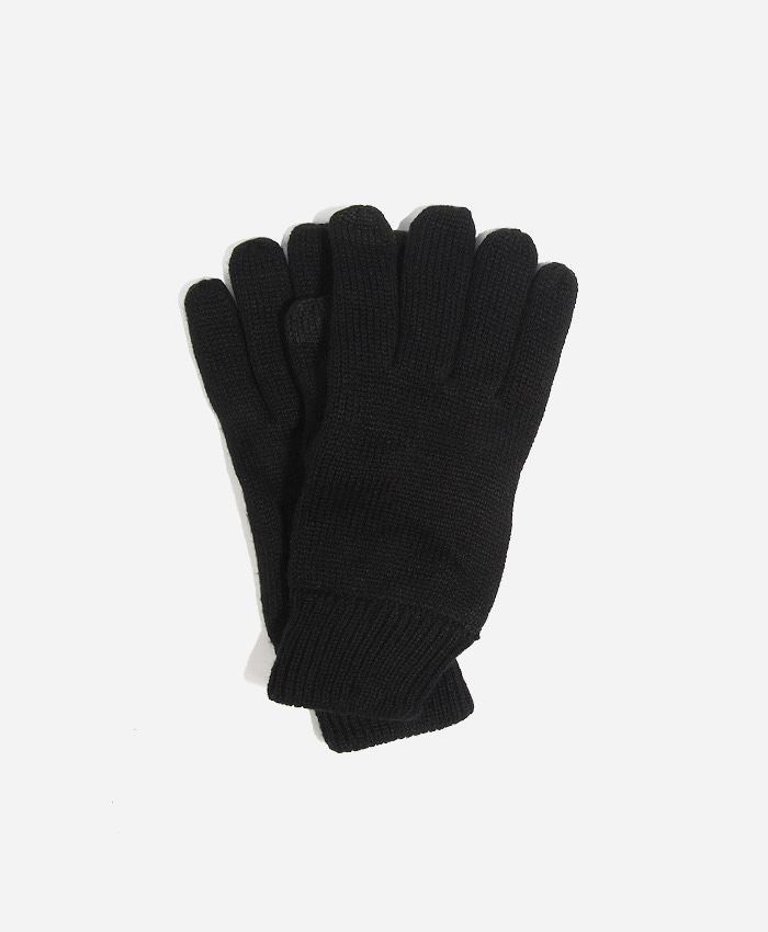 NEWHATTAN뉴해탄_Knitted Touch Gloves Black